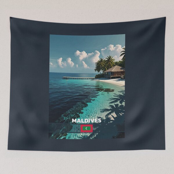 Item preview, Maldives Travel  designed and sold by Thistle-TShop.