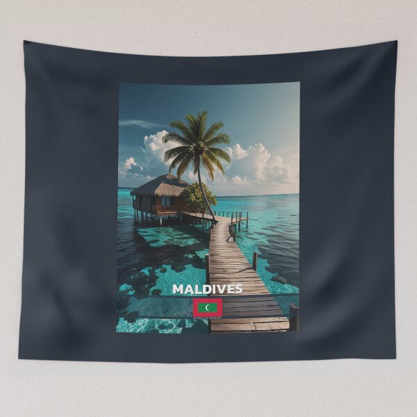 Item preview, Maldives Travel  designed and sold by Thistle-TShop.
