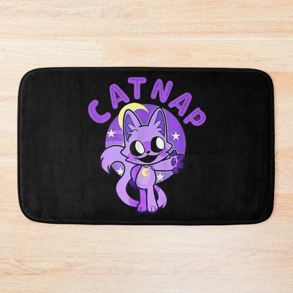 Item preview, Catnap Purple Cat Moon Stars Cute Kawaii Cartoon Graphic Tee designed and sold by Pingleify.