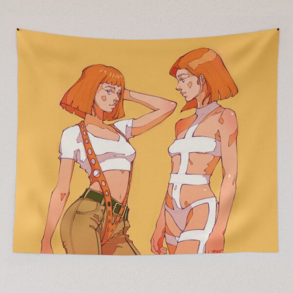 Item preview, Leeloo Fanart designed and sold by EnaBianca.