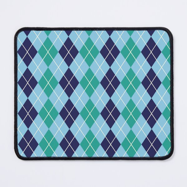 Item preview, Deep Sea Teal - Boho Ocean Argyle Pattern designed and sold by koohstudio.