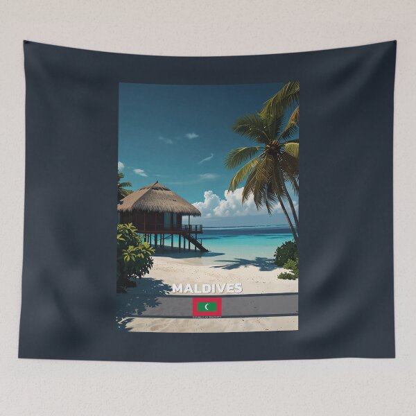 Item preview, Maldives Travel  designed and sold by Thistle-TShop.