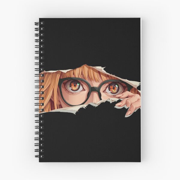 Item preview, Futaba Sakura Persona 5 Glasses Peek Torn Paper Nerd Focus designed and sold by PMartistStudio.