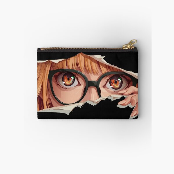 Item preview, Futaba Sakura Persona 5 Glasses Peek Torn Paper Nerd Focus designed and sold by PMartistStudio.
