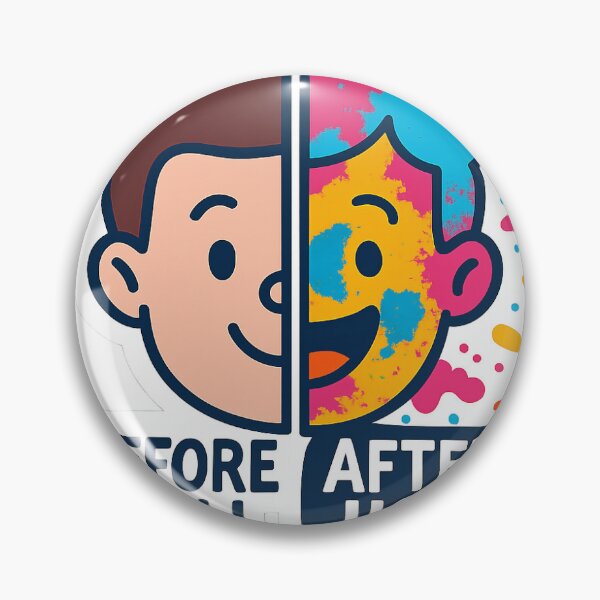 Item preview, Before vs After Holi designed and sold by STICKERS FOR SALE NOW.