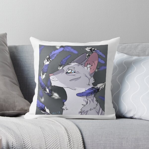 jayfeather Throw Pillow