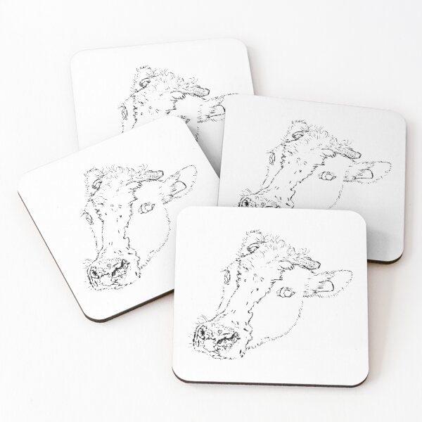 Item preview, Dairy Cow - Side Eye designed and sold by The Stippler Process.
