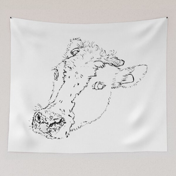 Item preview, Dairy Cow - Side Eye designed and sold by The Stippler Process.