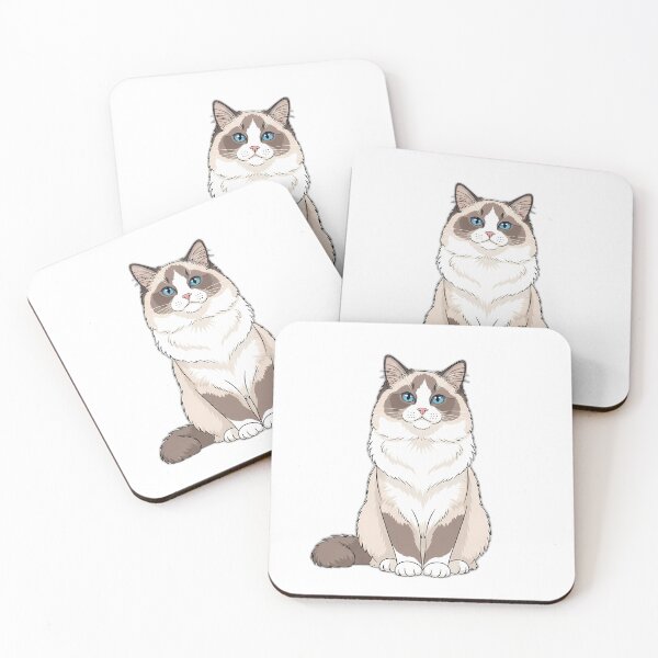 Item preview, Ragdoll Quiet Supportive Cat Design designed and sold by pumsquare.