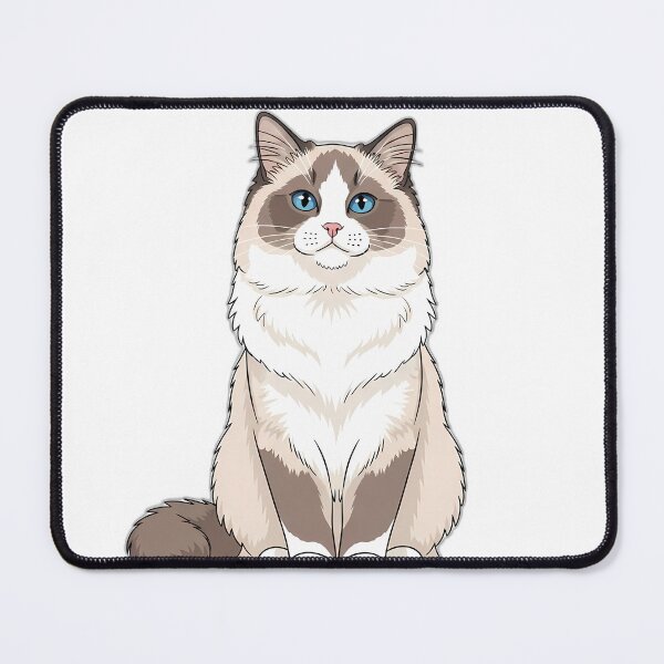 Item preview, Ragdoll Quiet Supportive Cat Design designed and sold by pumsquare.