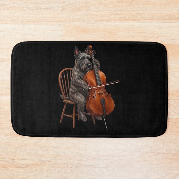 Item preview, Scottish Terrier Playing Cello Player Cellist Dog Lover designed and sold by TerryConnells.