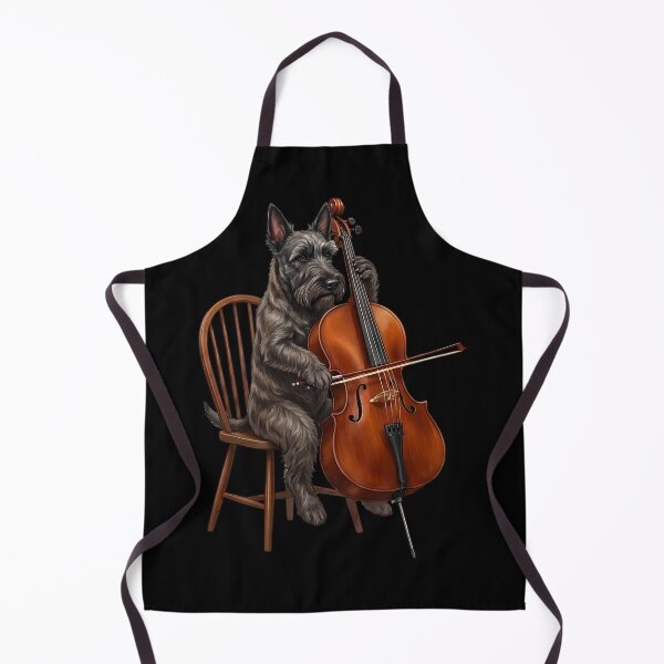 Item preview, Scottish Terrier Playing Cello Player Cellist Dog Lover designed and sold by TerryConnells.