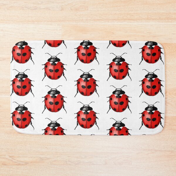 Item preview, Ladybug Vector Illustration | Red Ladybug Insect Graphic | Nature Bug Art designed and sold by WayOutWorks.