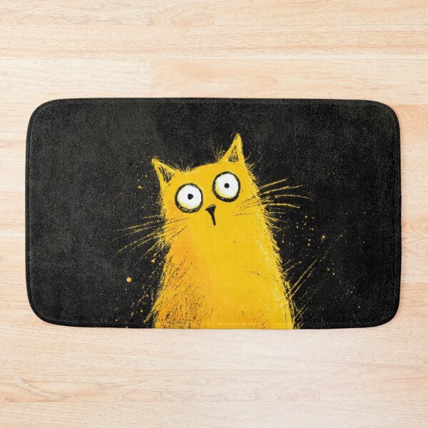 Item preview, Cat stands on black background designed and sold by anytka.