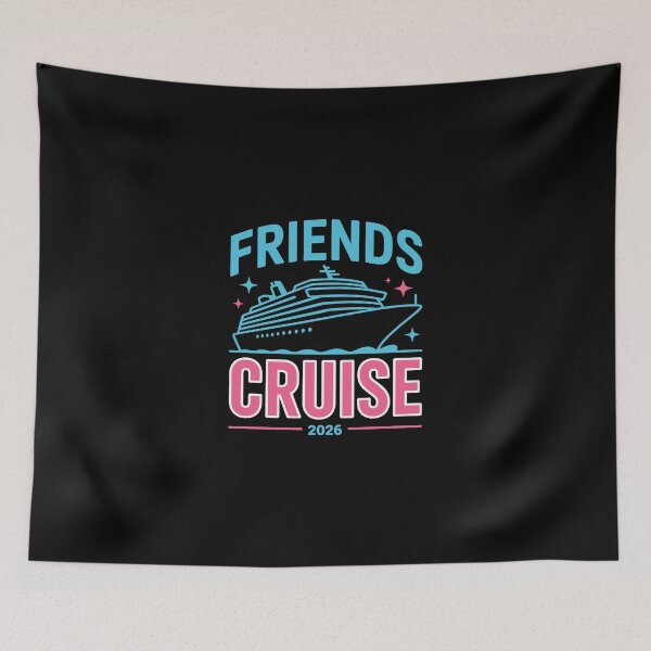 Item preview, Friends Cruise 2026  designed and sold by jkrphoto.