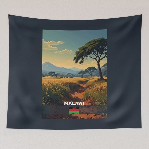 Item preview, Malawi Travel  designed and sold by Thistle-TShop.