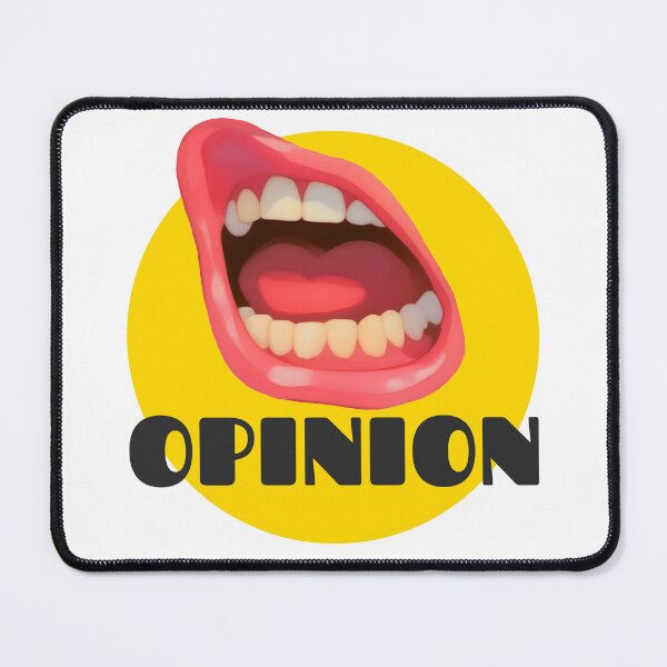 Item preview, Mouth Has An Opinion - yellow edition designed and sold by Moutymouth.