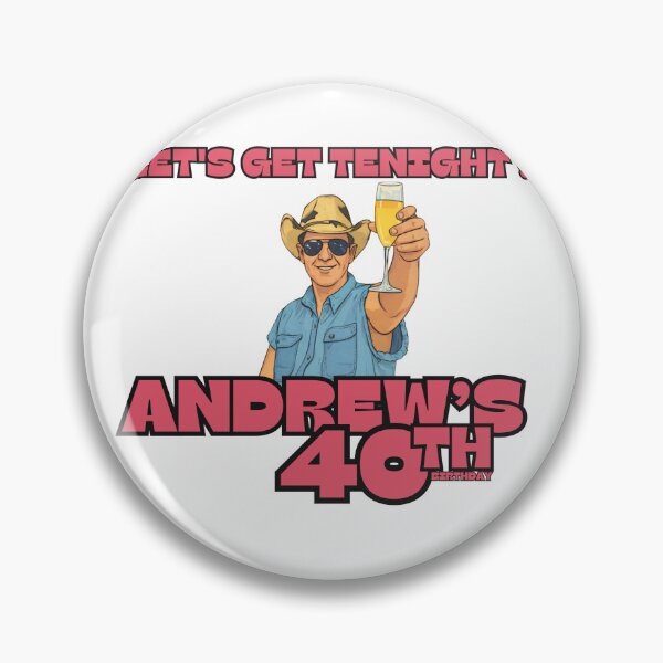 Item preview, Andrew BWAY 40th Birthday designed and sold by spikemyth.