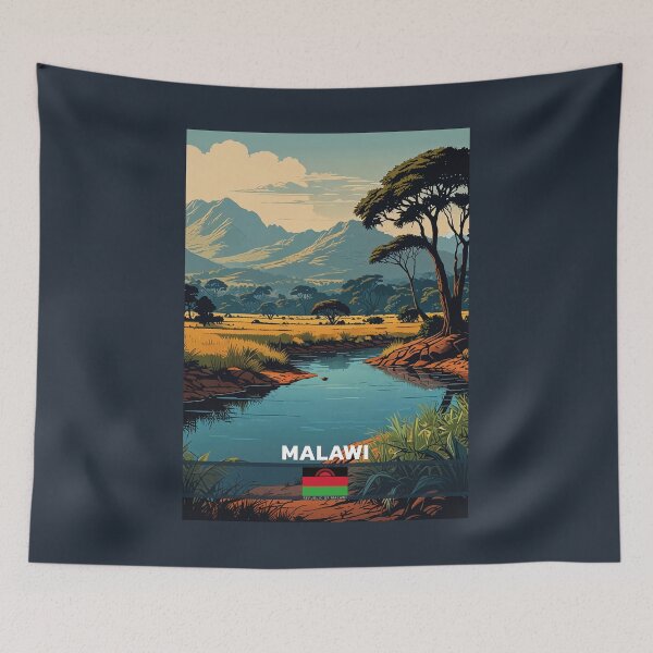 Item preview, Malawi Travel  designed and sold by Thistle-TShop.