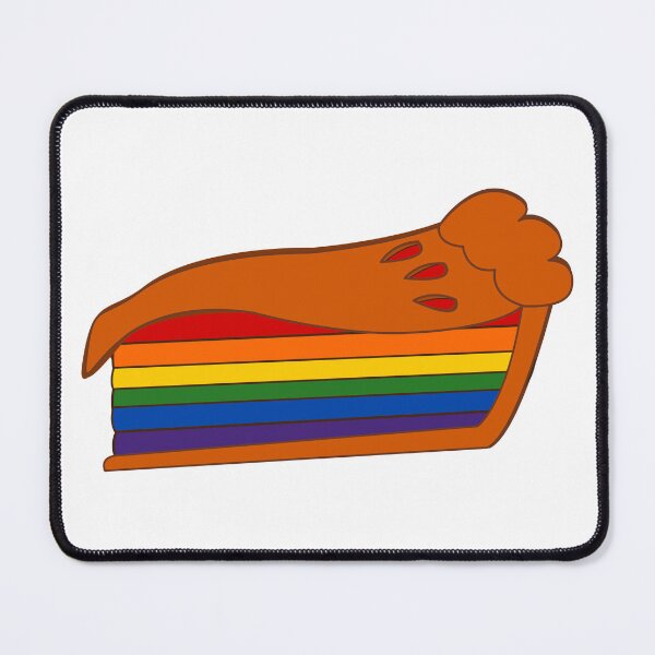 Item preview, Rainbow Slice of Pie Pride Flag designed and sold by HarveyHandcraftsandDesigns.