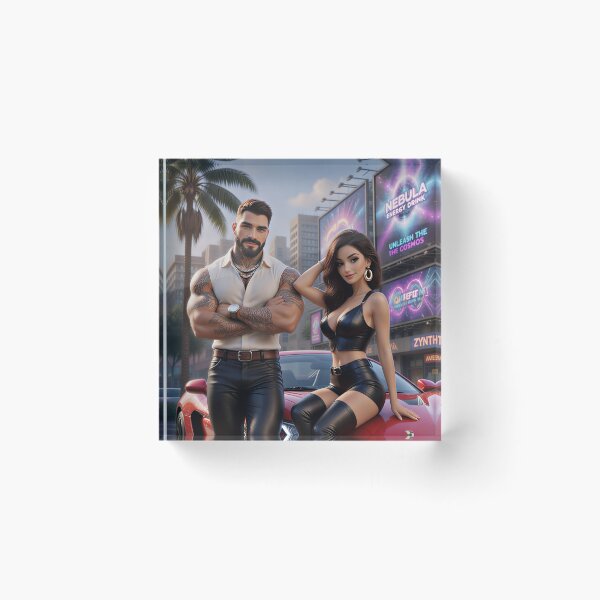 Artikelvorschau, Luxury Street Couple – Supercar & City Energy entworfen und verkauft von Wildborn74.