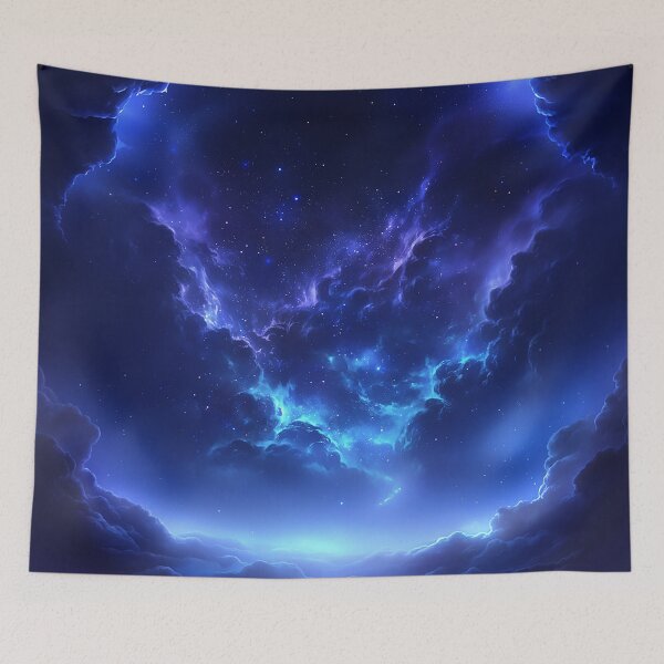 Item preview, Luminous Nebula Clouds Framing Starry Sky designed and sold by Christian Weiss.