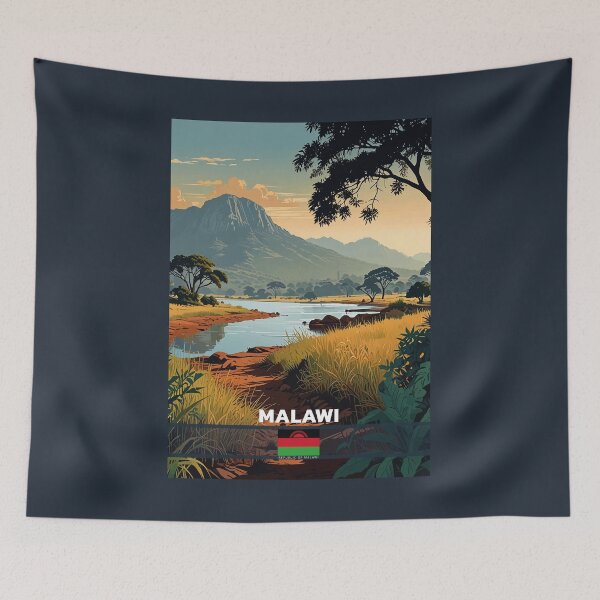 Item preview, Malawi Travel  designed and sold by Thistle-TShop.