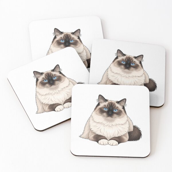 Item preview, Ragdoll Loaf Supportive Cat Design designed and sold by pumsquare.