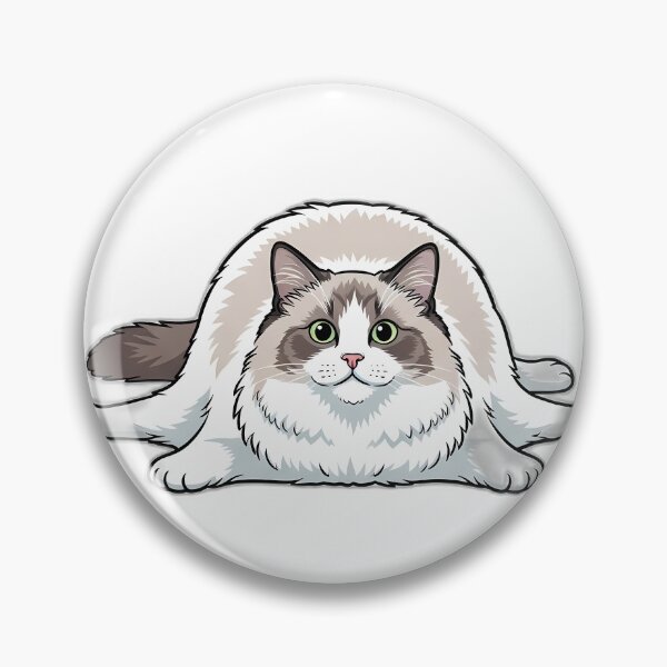 Item preview, Ragdoll Boneless Sit Cat Design designed and sold by pumsquare.