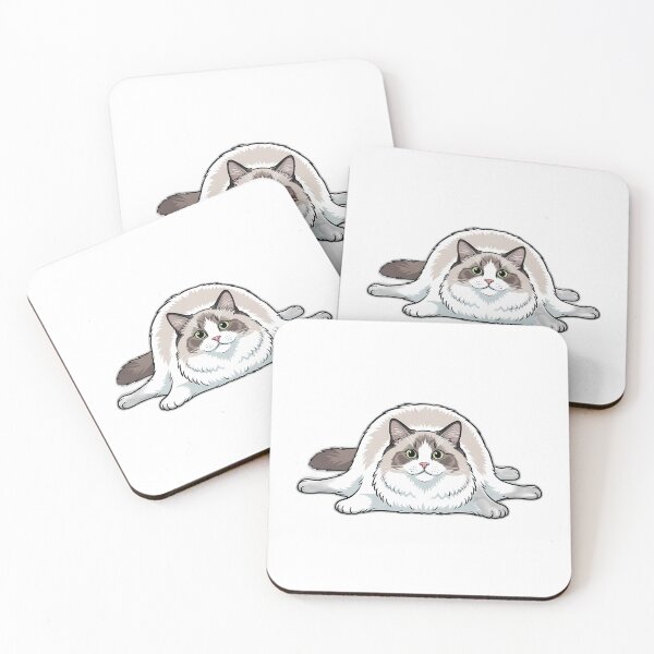 Item preview, Ragdoll Boneless Sit Cat Design designed and sold by pumsquare.
