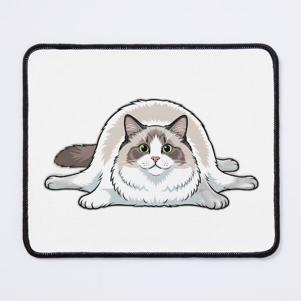 Item preview, Ragdoll Boneless Sit Cat Design designed and sold by pumsquare.
