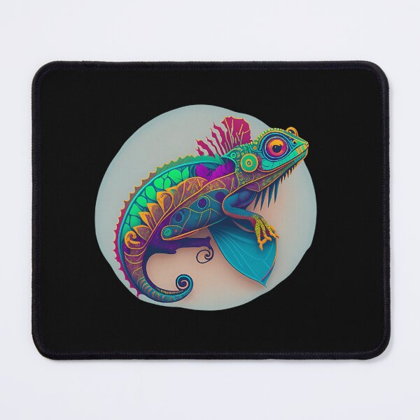 Item preview,  Adaptive Brilliance A Chameleon-Inspired Vector Art designed and sold by khindrei19.