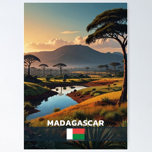 Item preview, Madagascar Travel  designed and sold by Thistle-TShop.