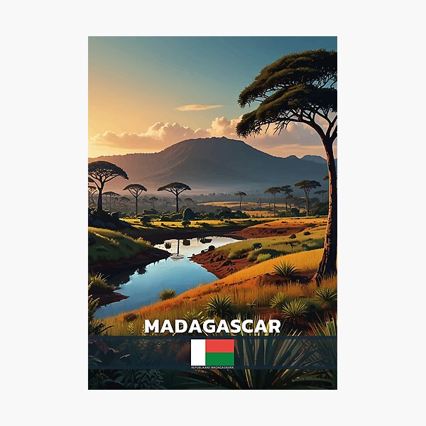 Item preview, Madagascar Travel  designed and sold by Thistle-TShop.