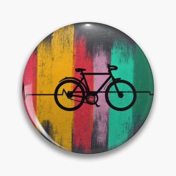 Item preview, Bicycle art with sound waves designed and sold by anytka.