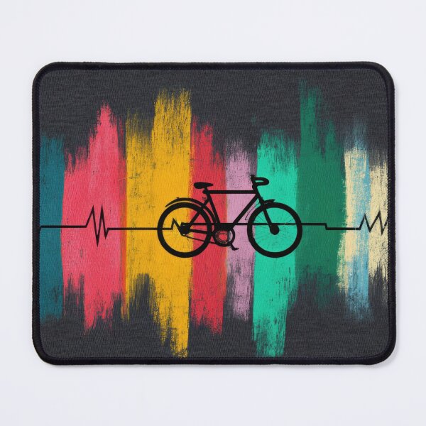 Item preview, Bicycle art with sound waves designed and sold by anytka.