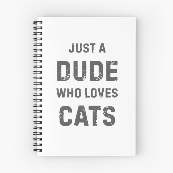Item preview, Copy of Just a Dude who love Cats designed and sold by crittersitter.