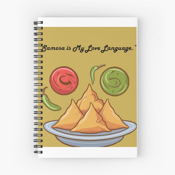 Item preview, Samosa Is My Love Language – Funny Indian Food Lover Quote Illustration designed and sold by PRFashions.