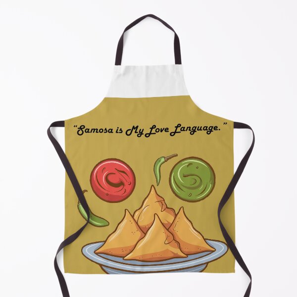 Item preview, Samosa Is My Love Language – Funny Indian Food Lover Quote Illustration designed and sold by PRFashions.