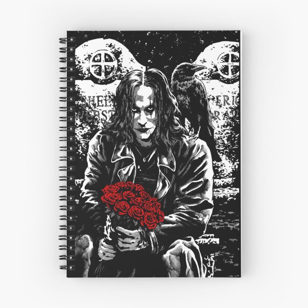 Item preview, The Crow Eric Draven raven grave devils night halloween goth emo girl girls  designed and sold by redbubble075.