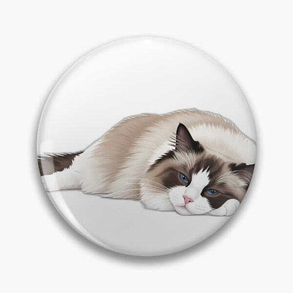 Item preview, Ragdoll Soft Plop Cat Design designed and sold by pumsquare.