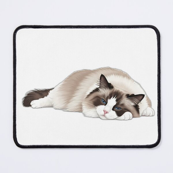 Item preview, Ragdoll Soft Plop Cat Design designed and sold by pumsquare.