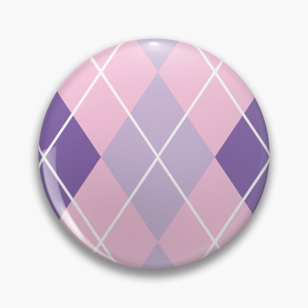 Item preview, Kawaii Lavender - Dreamy Pastel Argyle Pattern designed and sold by koohstudio.