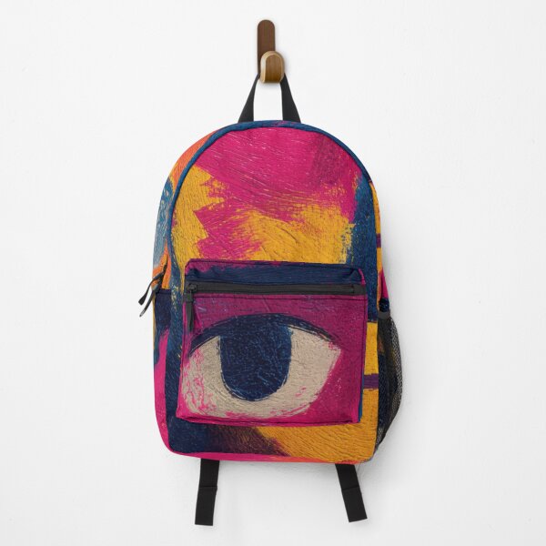 Item preview, Colorful face art with bold features designed and sold by anytka.