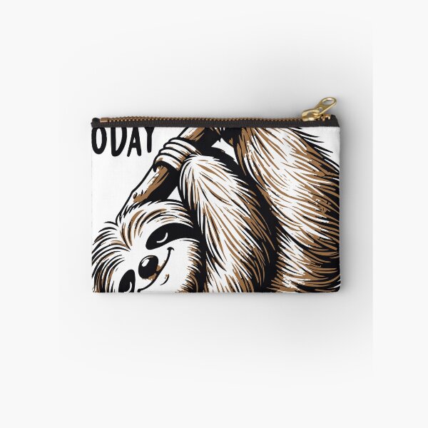Item preview, A lazy sloth perfectly capturing the mood of avoiding responsibilities. The simple composition works very well for stickers and casual apparel. designed and sold by Dejbar.