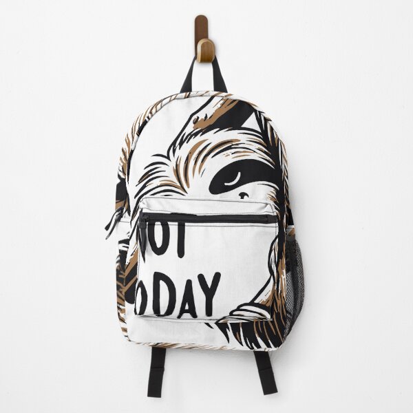 Item preview, A lazy sloth perfectly capturing the mood of avoiding responsibilities. The simple composition works very well for stickers and casual apparel. designed and sold by Dejbar.