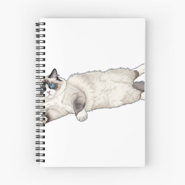 Item preview, Ragdoll Boneless Side Cat Design designed and sold by pumsquare.
