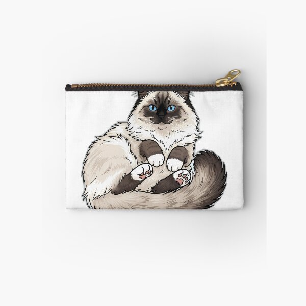 Item preview, Ragdoll Lazy Side Roll Cat Design designed and sold by pumsquare.