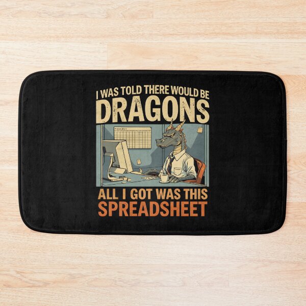 Item preview, I Was Told There Would Be Dragons Spreadsheet designed and sold by LunaMagicStudio.