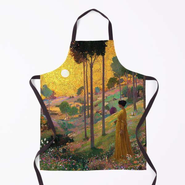 Item preview, Flora, Goddess of the Blossoming Spring | Mythic Forest Wall Art designed and sold by Stoneflower-Art.